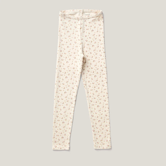 Soor Ploom Stretch Leggings Calico Print Rosewood