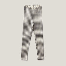  Soor Ploom Stretch Leggings Gingham Print Shale