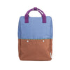 Sticky Lemon backpack large better together colourblocking badminton blue leather ball