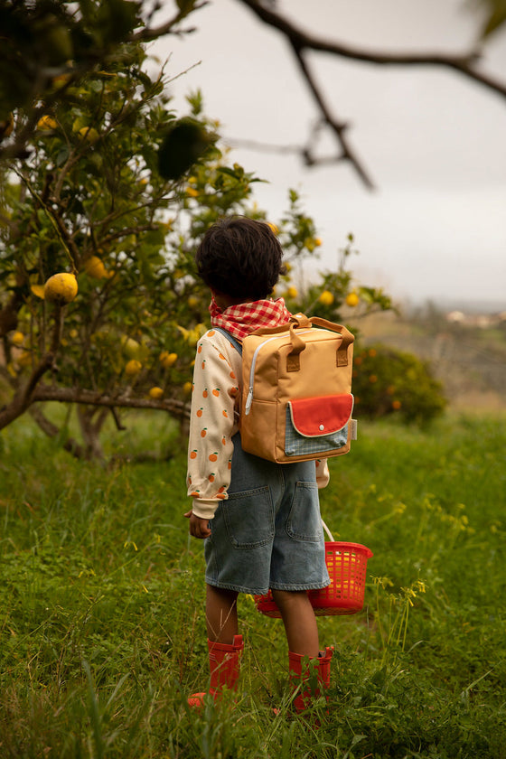 Sticky Lemon backpack small farmhouse envelope pear jam