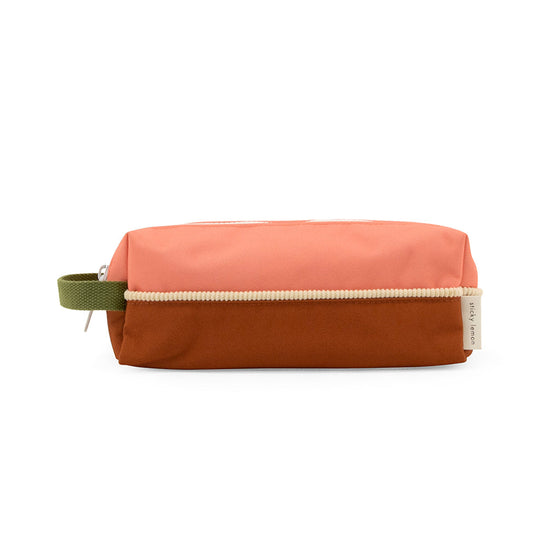 Sticky Lemon pencil case farmhouse flower pink willow brown