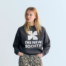  TNS Logo Woman Sweatshirt Galactic Grey Melange