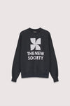 TNS Logo Woman Sweatshirt Galactic Grey Melange