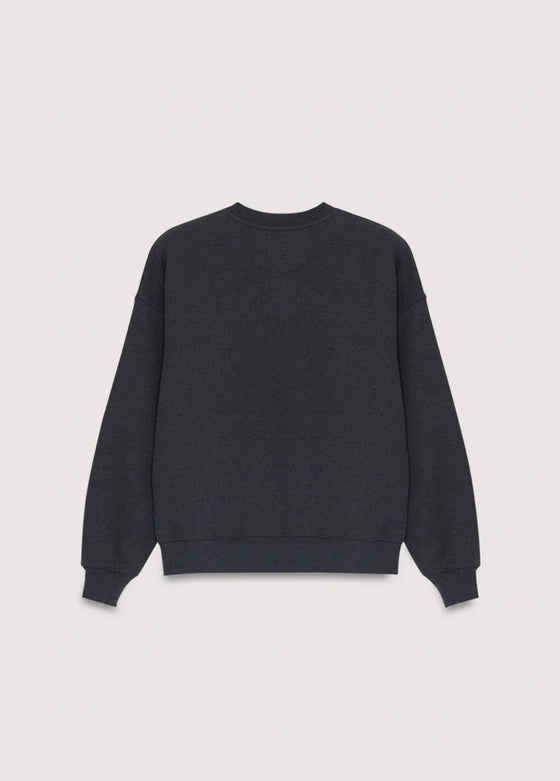 TNS Logo Woman Sweatshirt Galactic Grey Melange