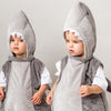 Hank Shark Suit - Silver Grey