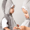 Hank Shark Suit - Silver Grey