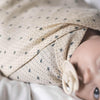 Jana Muslin Swaddle - Lots of Love Sky