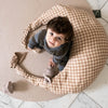 Thats Mine Moon Nursing Pillow Stardust Check Beige