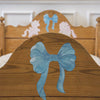 Wallsticker Blue bows