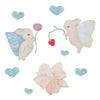 Wallsticker Fairy bunnies