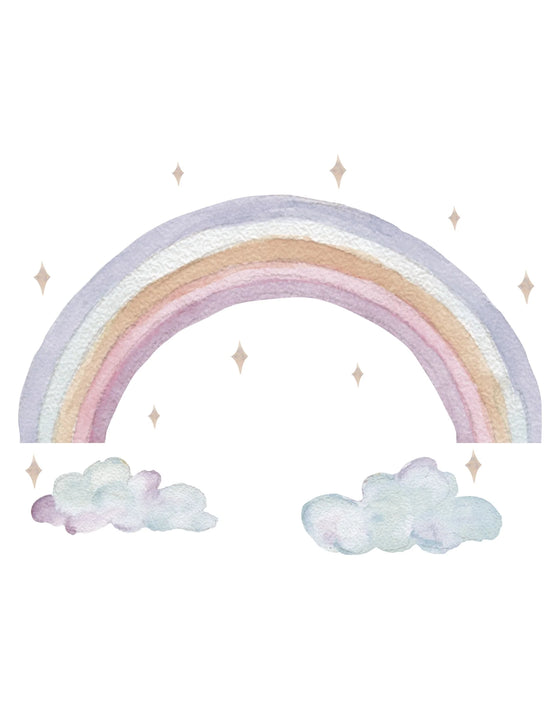 Wallsticker Fairy rainbow