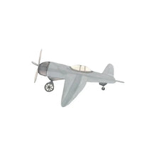  Wallsticker Retro airplane blue