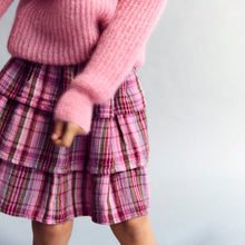  The New Society Adriana Skirt Dream Lush Check