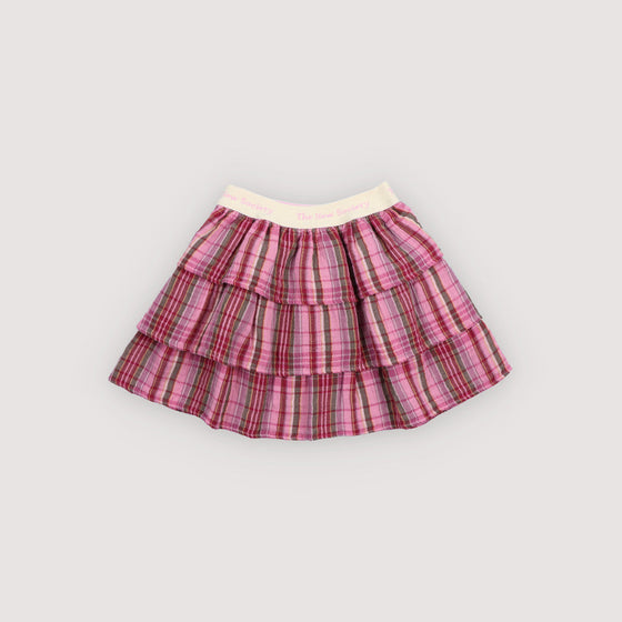 The New Society Adriana Skirt Dream Lush Check