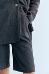 The New Society Agatha Woman Cardigan Mid Grey