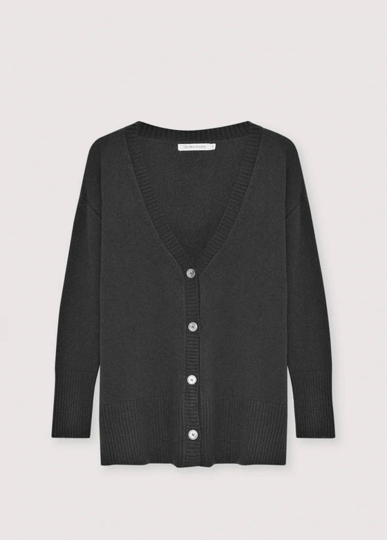 The New Society Agatha Woman Cardigan Mid Grey