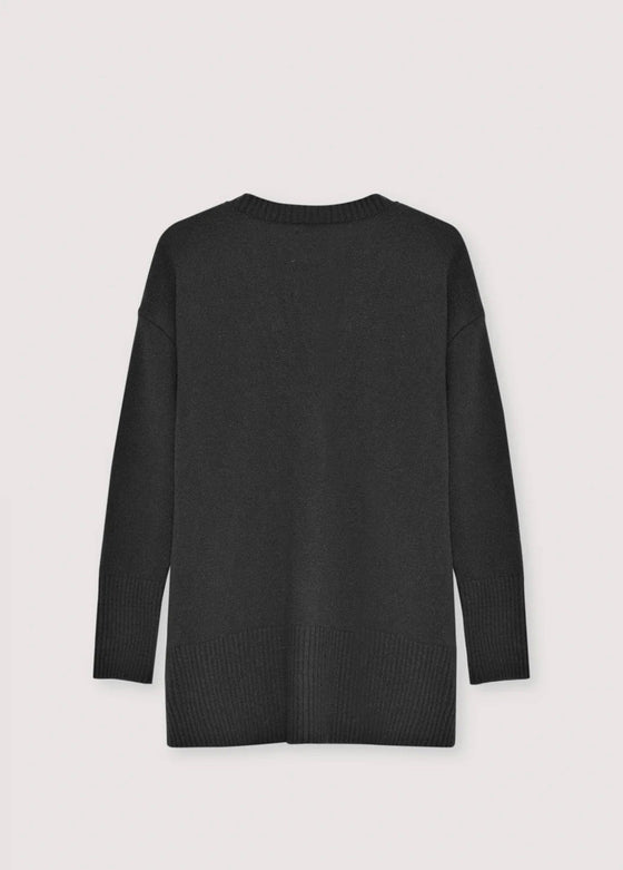 The New Society Agatha Woman Cardigan Mid Grey
