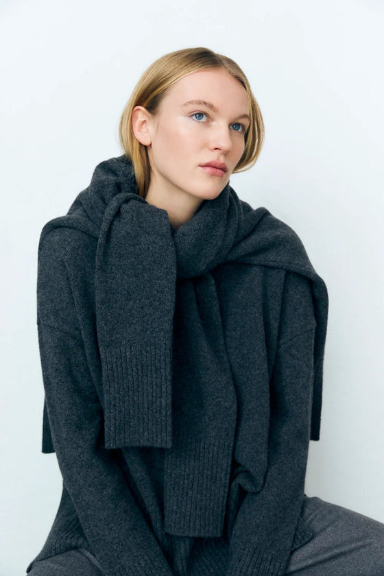 The New Society Agatha Woman Jumper Mid Grey