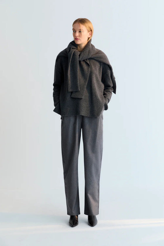 The New Society Agatha Woman Jumper Mid Grey