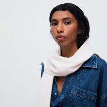  The New Society Agatha Woman Scarf Moonlight White