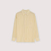 The New Society Alheli Woman Shirt Mimosa Yellow Stripes