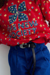 The New Society Amapola Sweatshirt Amapola Print