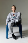 The New Society Apolo Sweater Mist Melange