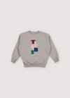 The New Society Apolo Sweater Mist Melange