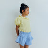 The New Society Campanilla Blouse Soft Lemon