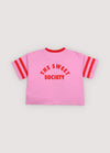 The New Society Canna TShirt Pink Lavander