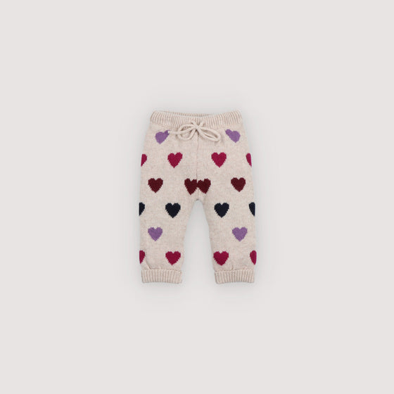 The New Society Cora Baby Pant Hearts
