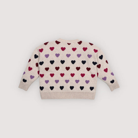The New Society Cora Jumper Hearts