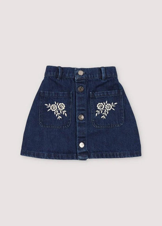 The New Society Danubio Skirt Denim Fusion