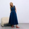 The New Society Denim Woman Dress Indigo