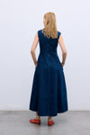The New Society Denim Woman Dress Indigo