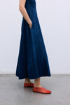 The New Society Denim Woman Dress Indigo