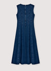 The New Society Denim Woman Dress Indigo