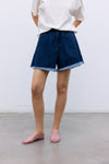 The New Society Denim Woman Short Indigo