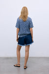 The New Society Denim Woman Short Indigo