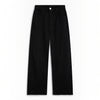 Denim Woman Wide Leg Trouser - Moonless Night