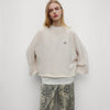 Fog Woman Sweatshirt Whisper White Melange