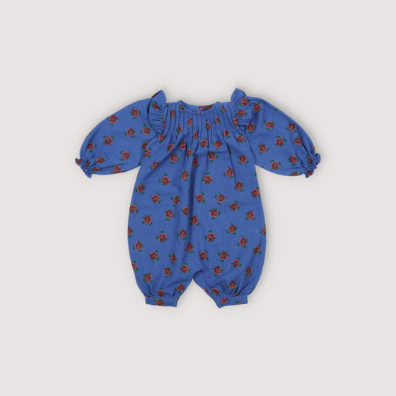 The New Society Galia Baby Jumpsuit Crimson Roses