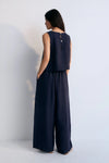 The New Society Hera Woman Palazzo Pant Navy