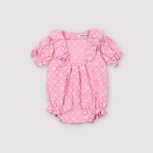  The New Society Isidora Baby Romper Hibiscus