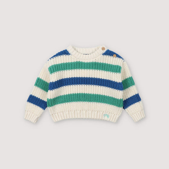 The New Society Leto Baby Jumper Jade