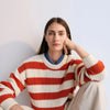 The New Society Leto Woman Jumper Chili