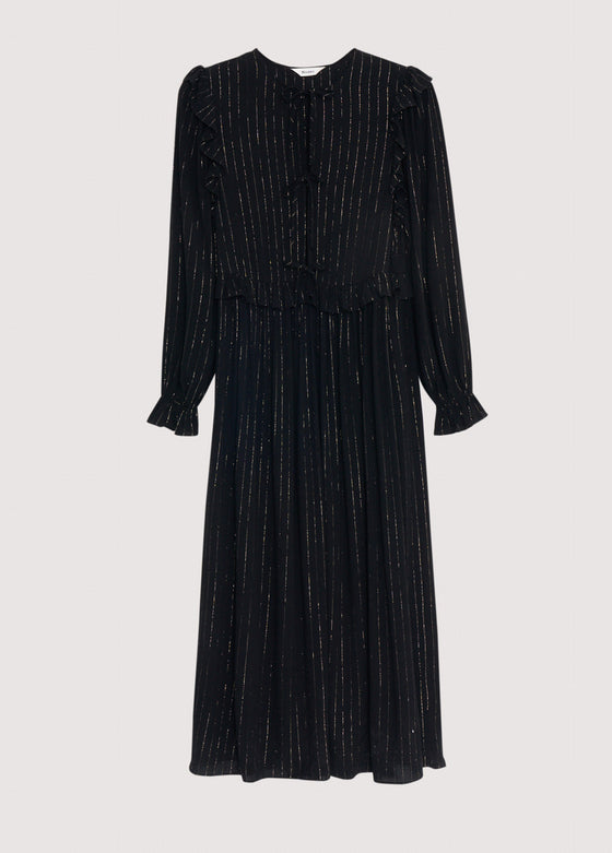 The New Society Lua Woman Dress Eclipse Noir