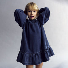  The New Society Mara Dress Blue Denim