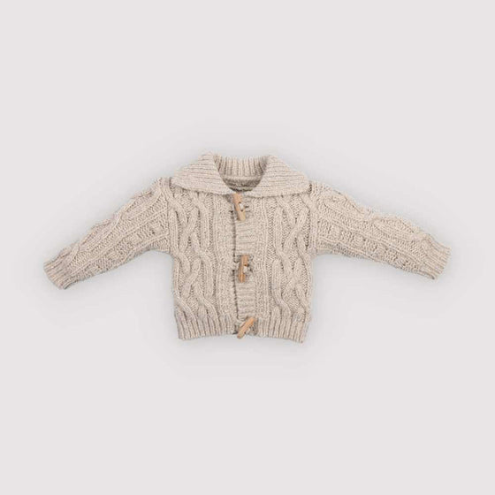The New Society Maria Baby Cardigan Moonlight Vigore