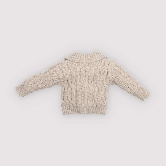 The New Society Maria Baby Cardigan Moonlight Vigore